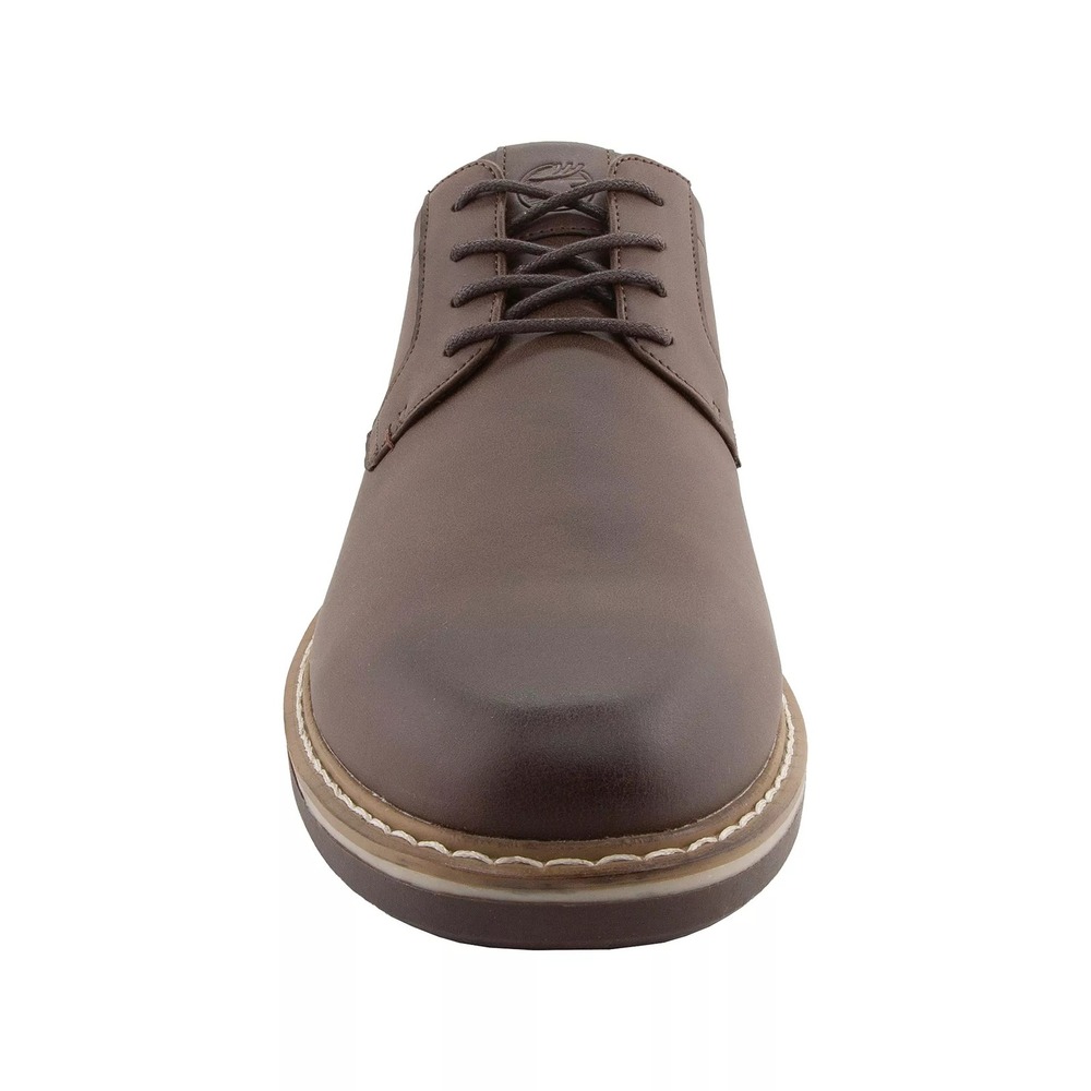 Deer Stags Belmont SUPRO Comfort Mens Lace-up Oxfords Brown Size 11 NEW - Picture 7 of 8